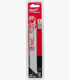 4" 24 TPI SAWZALL® Blades (5 Pk)
