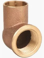 1/2 FPT X COPPER 90 EL