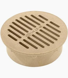 6 ROUND TAN GRATE