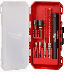 7PC SHOCKWAVE™ Impact Duty Carbide Hammer Drill Bit Concrete Screw Install Set