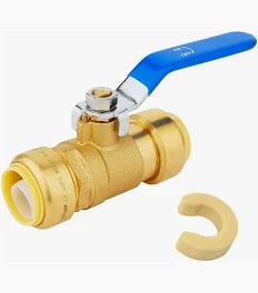 Customizable Full Port Ball Valve - Push Fit