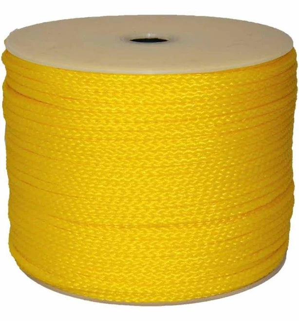 1/4# 250'YEL Braid Roll