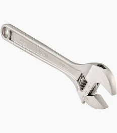 10" ADJUSTABLE WRENCH/CR