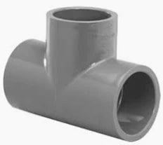 2 PVC TEE SSS 801-020 SCH80