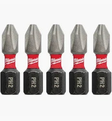 SHOCKWAVE™ Impact Duty 1" Phillips #2 Insert Bits (5 PK)