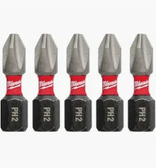 SHOCKWAVE™ Impact Duty 1" Phillips #2 Insert Bits (5 PK)