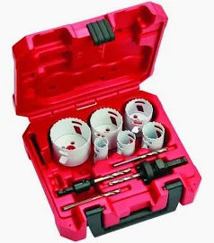 10PC HOLE DOZER™ Electricians Hole Saw Kit