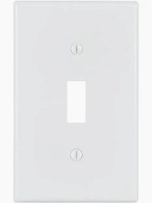 1G WH OVERSIZE SWITCH PLATE