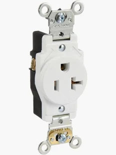 20AMP SIDEWIRE SINGLE RECP.
