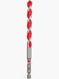 1/2" x 4" x 6" SHOCKWAVE™ Impact Duty Carbide Hammer Drill Bit with POWER TIP™