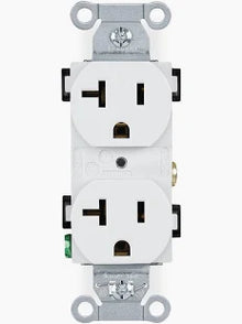 LEVITON 20A SGL/PL.COM/GRD/STW