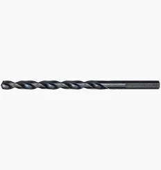 1/2" x 12" Aircraft Length Black Oxide Drill Bit