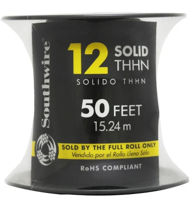 THHN STRANDED 12 GRAY