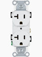 15A 125V COMMMERCIAL WHT DUPLE