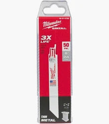 6" 24 TPI SAWZALL® Blades (50 Pk)