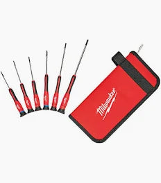 6 PC Precision Screwdriver Set w/ Case
