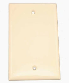 IVORY SINGLE GANG BLANK