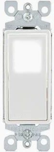 15A SP WHT DECORA ILLUMINATED