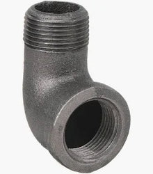 1 BLACK 90 ST ELBOW