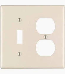 2G LT ALMND TOGGLE/DUPLEX RECP