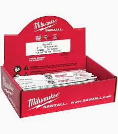 6" 24 TPI SAWZALL® Blades (Bulk - 100 Pk)