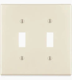 IVORY 2G SWITCH PLATE