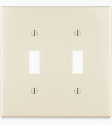 IVORY 2G SWITCH PLATE