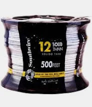 THHN STRANDED 12 WHITE