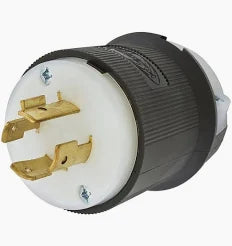 20A 125/250V 3P4W MALE PLUG
