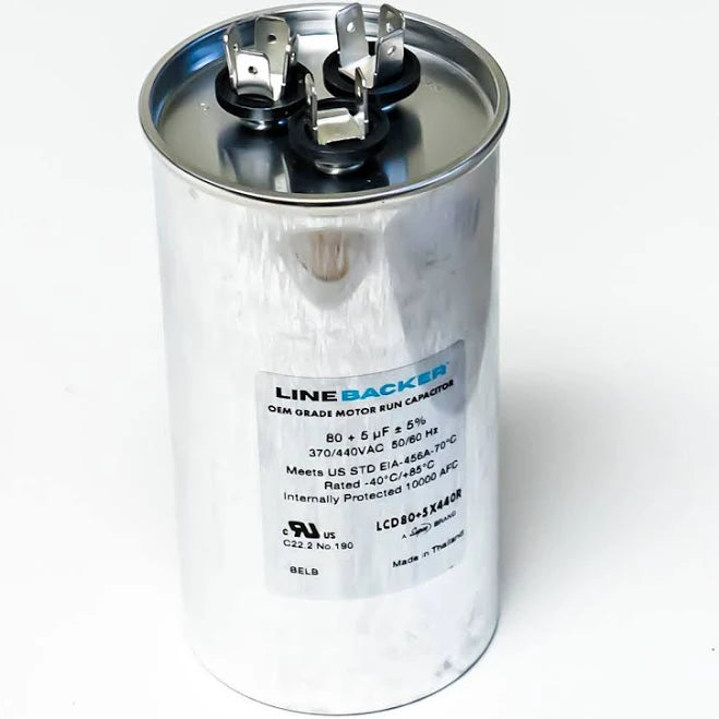 ROUND DUAL RUN CAPACITOR 60/7.