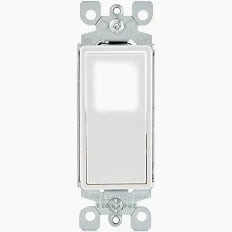 20A 125V SP WHT DECORA LIGHTED