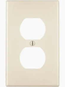 SG LT ALMND DUPLEX WALL PLATE