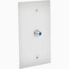 WHITE 1G TV PLATE