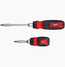 2pc 14-in-1 Ratcheting Multi-Bit and 8-in-1 Ratcheting Compact Multi-bit Screwdriver Set