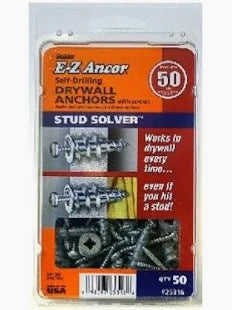 50PK#50 Stud Dry Anchor