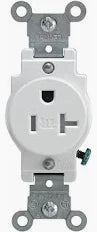 20A 125V SGL RECPT IV