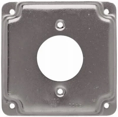 4"RND 5/8 Rise SQ Cover