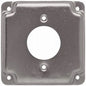4"Round 5/8 Rise Sq Cover - TV455154