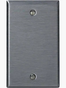 1 GANG SS BLANK PLATE