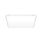 victoria + albert® EDG-N-SW-OF Edge Freestanding Soaking Bathtub, Rectangular Shape, 31-1/2 in W, Gloss White, Import