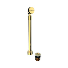 Drain Bathtub Freestanding Installation Box, Brass