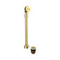 Drain Bathtub Freestanding Installation Box, Brass